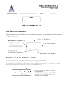 Circuitos eléctricos - Colegio Monte de Asís