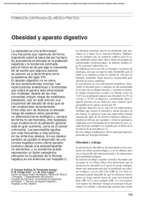 Obesidad y aparato digestivo