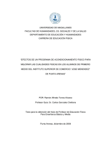tesis carta 1 - Universidad de Magallanes