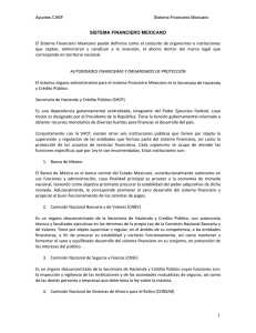 Sistema Financiero Mexicano - Facultad de Contaduría y