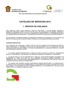 Catálogo de Servicios 2012 - Secretaría de Salud del Estado de