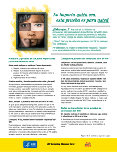 HIV Brochure (Spanish)