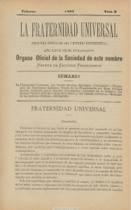 Fraternidad Universal 1894 N2 Feb