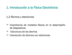1. Introducción a la Física Electrónica