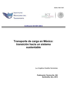 Transporte de carga en México: transición hacia un sistema