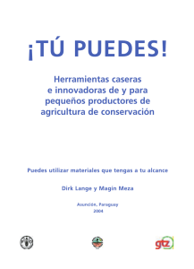 ¡tú puedes! - Food and Agriculture Organization of the United Nations