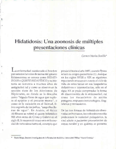 Hidatidosis: Una zoonosis de múltiples presentaciones clínicas