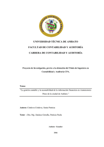 universidad técnica de ambato facultad de contabilidad y auditoría