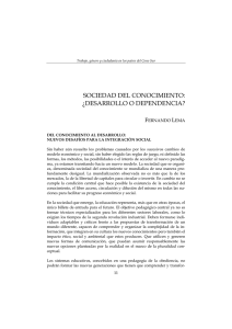 Sociedad del Conocimiento: ¿Desarrollo o Dependencia?