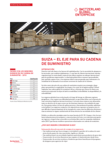 Cadena de suministro - Switzerland Global Enterprise