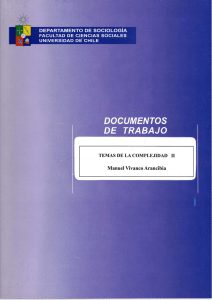 Temas de la Complejidad II. Dr. Manuel Vivanco. 2008.