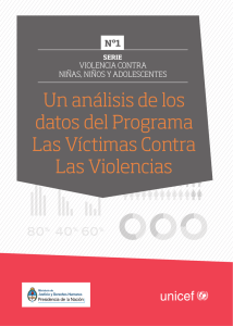 Un análisis de los datos del Programa Las Víctimas Contra