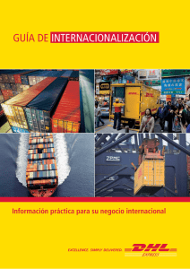 Guía de internacionalización DHL 2013