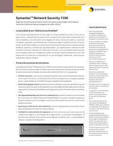 Symantec™ Network Security 7100