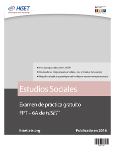 (FPT6A – Publicado en 2016) (Documento en español)
