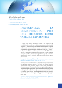 insurgencias - Revista del Instituto Español de Estudios Estratégicos