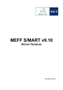 MEFF S/MART v9.10 NOTAS TÉCNICAS