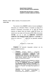 magistrado ponente - Poder Judicial del Estado de Coahuila