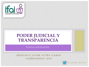Presentación de PowerPoint - Tribunal Electoral del Poder Judicial