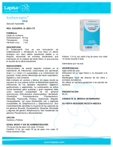 Sulfatropin - Lapisa SA de CV