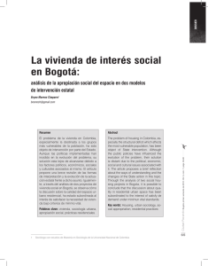 La vivienda de interés social en Bogotá: - Revista Ciudad Paz-ando
