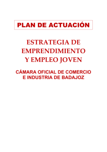 Plan de Actuación - Ministerio de Empleo y Seguridad Social