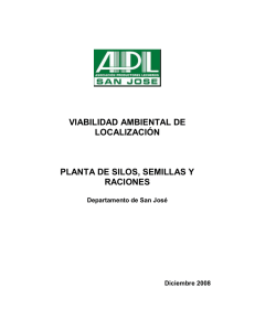 viabilidad ambiental de localización planta de silos, semillas y