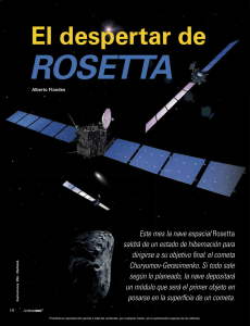 El despertar de Rosetta - Cómo ves?
