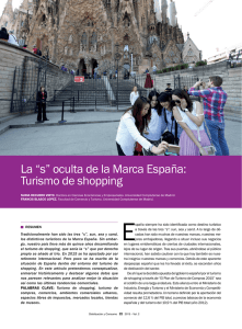 “s” oculta de la Marca España: Turismo de shopping