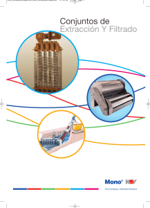 Conjuntos de Extracción Y Filtrado