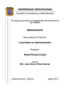 Paola Peredo Conde - Repositorio Institucional de la Universidad