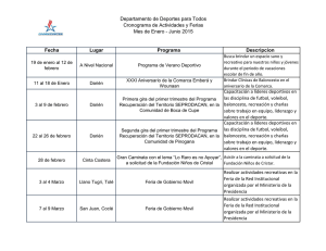 10.4 Programas Desarrollados