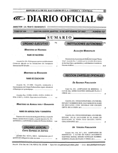 10-09-2002 - Diario Oficial de la República de El Salvador