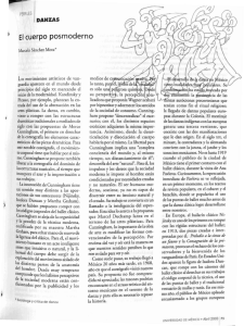 El cuerpo posmoderno - Revista de la Universidad de México