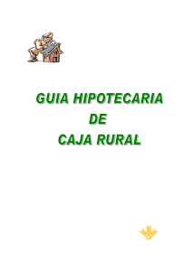 Guía hipotecaria de Caja Rural