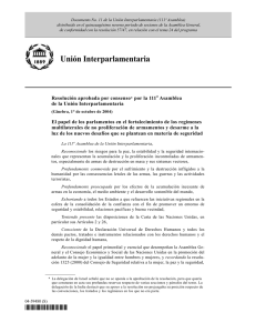 Unión Interparlamentaria - Inter
