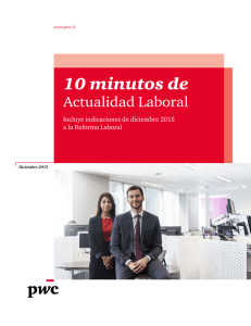 10 minutos de actualidad laboral - diciembre 2015