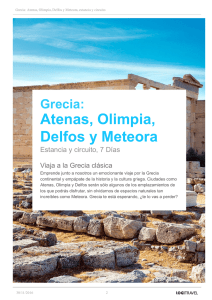 Atenas, Olimpia, Delfos y Meteora