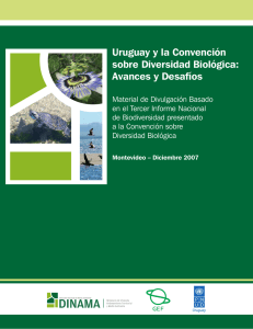 Uruguay y la Convención sobre Diversidad Biológica