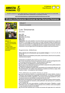 Los limoneros - Amnistia Internacional Catalunya
