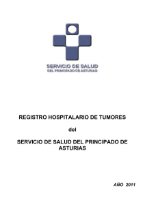 Memoria Registro Hospitalario Tumores 2011 pdf