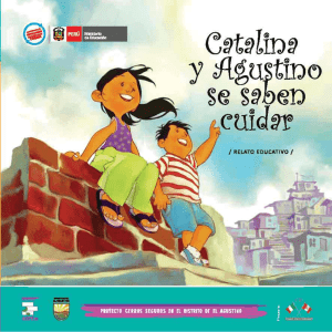 Cuento Catalina y Agustino se saben cuidar - 1era parte