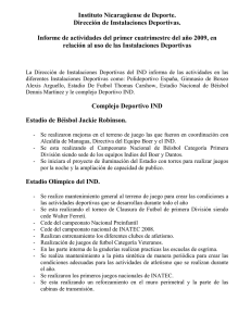 Informe del Primer Cuatrimestre 2009