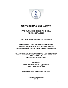 Monografia Castillo Ordoñez - DSpace de la Universidad del Azuay