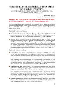 07 Resporte de patrones registrados en el IMSS por municipio a