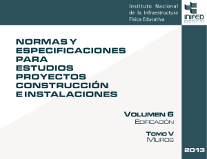 Volumen 6 Tomo V Muros - Instituto Nacional de la Infraestructura