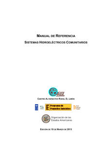 manual de referencia sistemas hidroeléctricos comunitarios