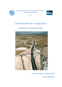 Caminos y aeropuertos - Universidad Politécnica de Cartagena