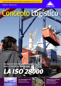 La ISO 28000 - Concepto Logístico