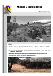 Las multinacionales de minería en Colombia